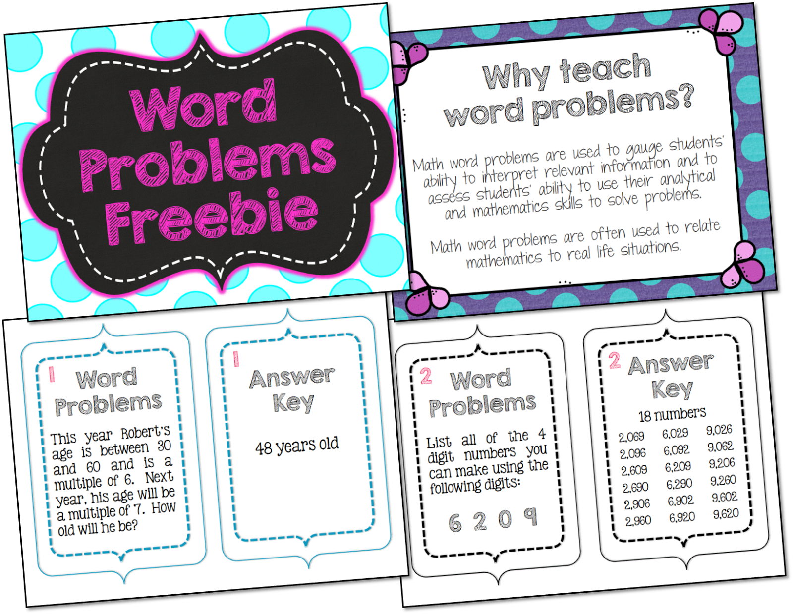 Th Grade Math Word Problems Worksheets - K5 Learning